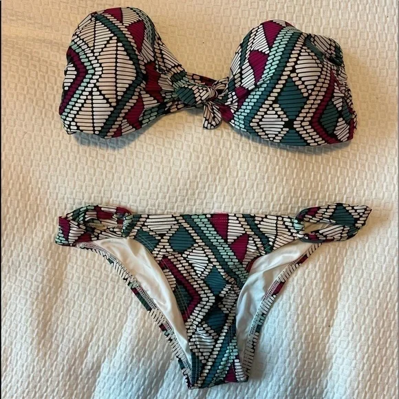 I*space Bikini Set, Multi colors print - Picture 2 of 16
